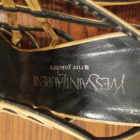 Stunning Yves Saint Laurent Cage Heels Sandals 39 - Picture 9 of 15